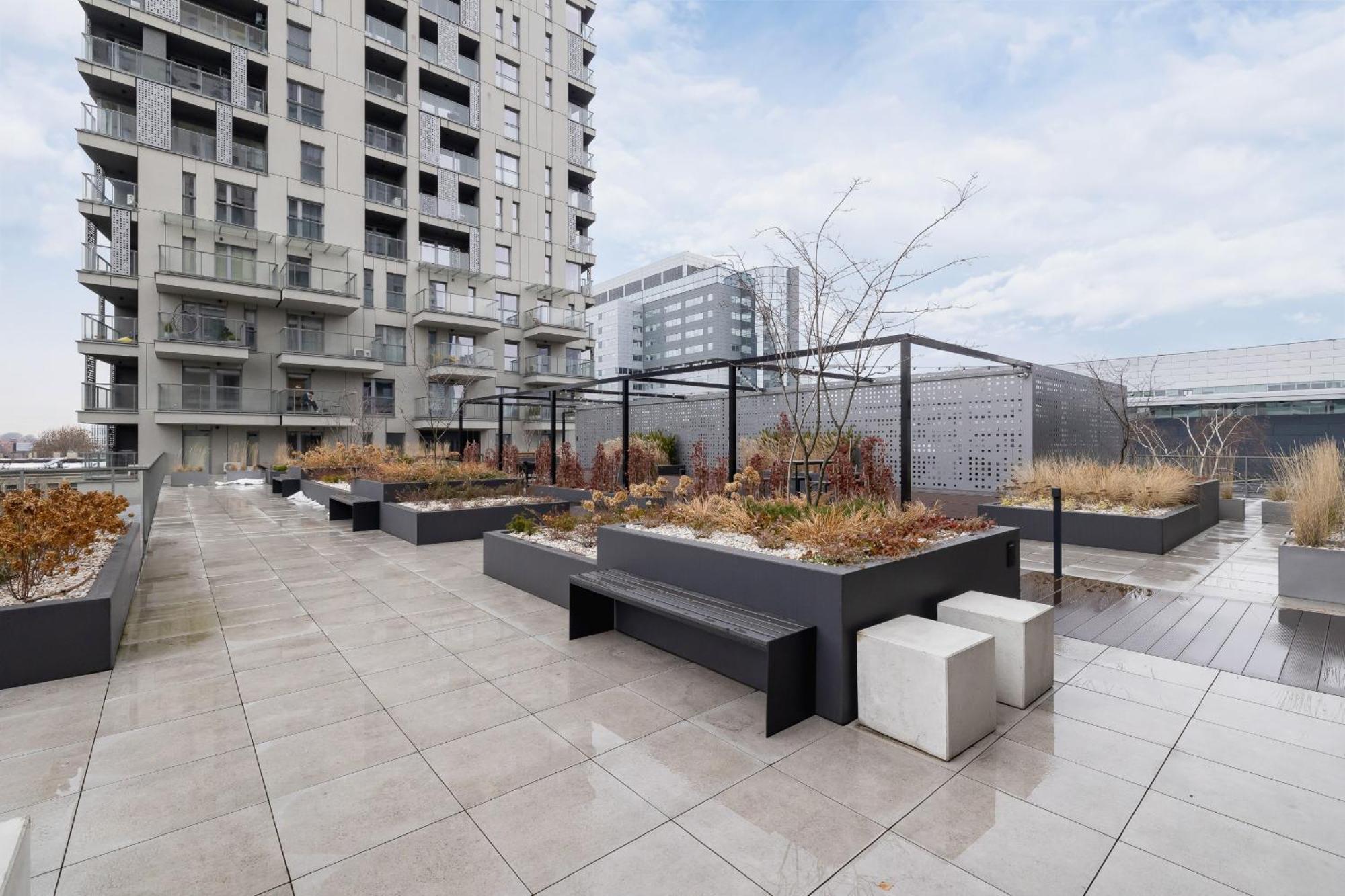 Exclusive Apartment In Katowice With Balcony, Parking, Gym And Sauna By Noclegi Renters Eksteriør billede